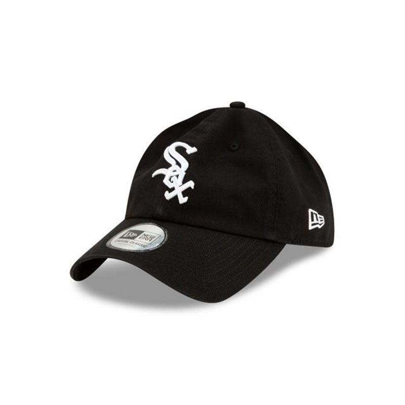 MLB Chicago White Sox Casual Classic Adjustable (BKA2414) - Black New Era Caps